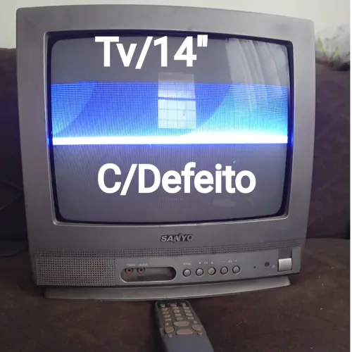 TV 14" TUBO ANTIGA LIGA MAS ESTÁ COM A IMAGEM COMO ESTÁ NAS FOTOS 