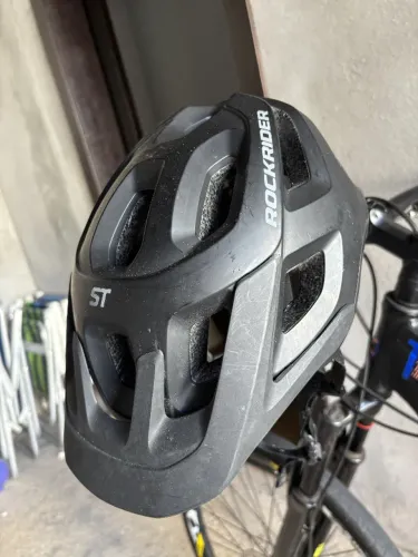 Bicicleta Vikingx Aro 25 Alumínio 21 marchas + Capacete Rockrider