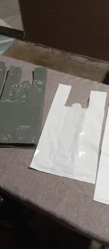 Sacolas plástica branca reforçada 2kg várias medidas 
