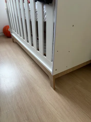 Berço 3 em 1 Colchão Linha Favo de Mel