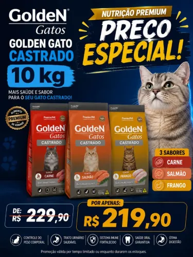 Golden Gato Castrado 