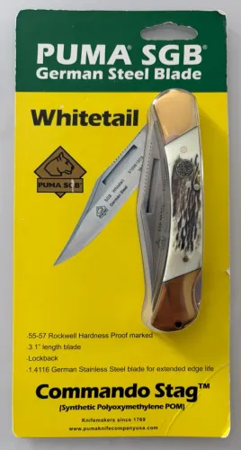 Canivete PUMA SGB Whitetail