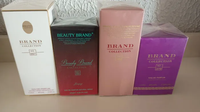 PERFUMES BRAND COLLECTION  MASCULINO E FEMININO 25 ML $89,