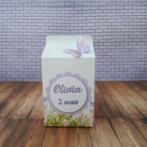Caixinha milk personalizada