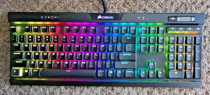 Corsair K70 RGB MK.2 Low Profile RAPIDFIRE
