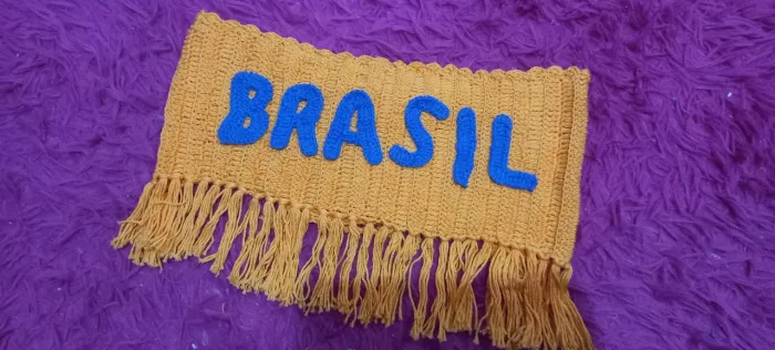 Top de Crochê - Brasil