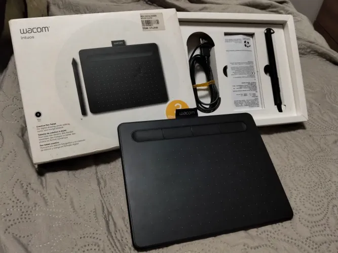MESA DIGITALIZADORA WACOM INTUOS S CTL-4100 ? COMPLETA