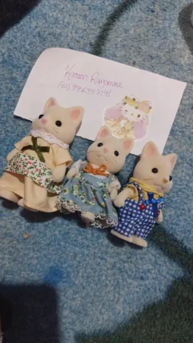 Bonecos sylvanian familes