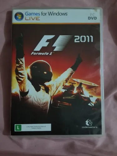 DVD jogo fórmula 1 2011