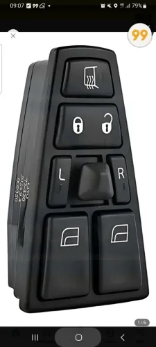 Vendo 4 Interruptor de vidro elétrico