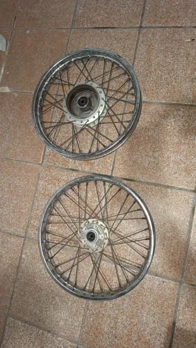 Aro 18 completo modelo da fan Titan freio a disco 