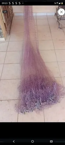Tarrafa linha 60 4m de altura malha 35 sim nova