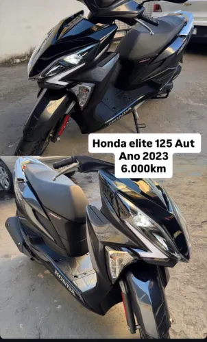 Honda Elite, automática 6000 km