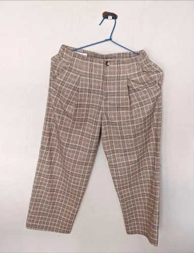 Calça Zara Xadrez