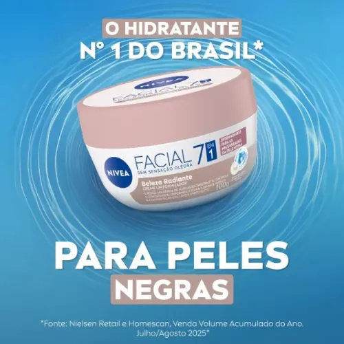 NIVEA Creme Facial Uniformizador Beleza Radiante 7 em 1 100g