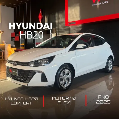 Hyundai HB20 Comfort Plus 1.0 Flex 12V Mec. 2025