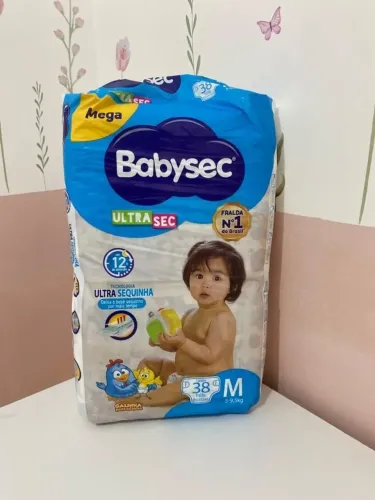 Fralda Baby Sec M 38 unidades