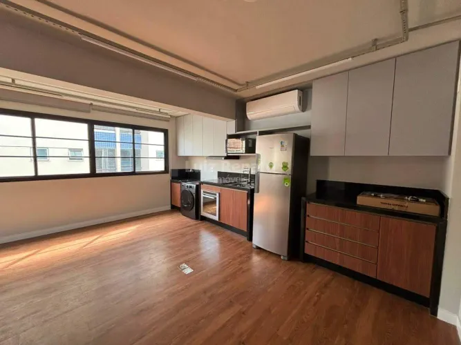 Flat para locação, 1 suíte, 49m² no Santa Tereza
