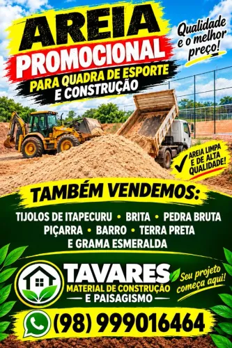 Areia pr contrucao e para quadra de esporte promocional 