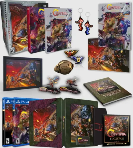Contra Anniversary Collection limited Run Konami Switch Lacrado