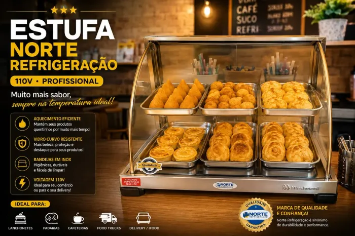 Estufa norte Refrigeração 110v