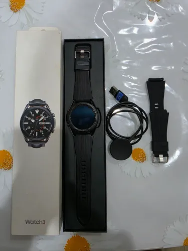 Samsung Galaxy Watch 3 - 45mm LTE - Completo com Caixa + Pulseira Extra