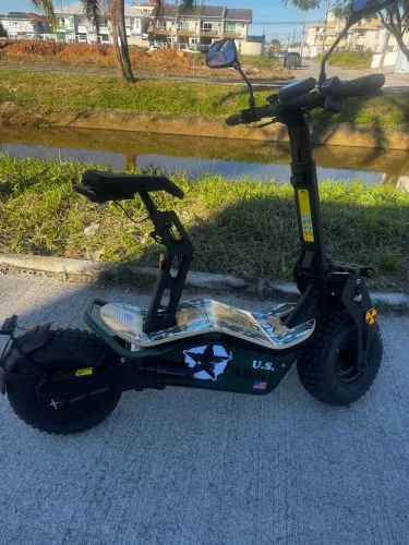 ? Scooter Elétrica Velocifero 800W - Zero Km - Apenas 1 km Rodado