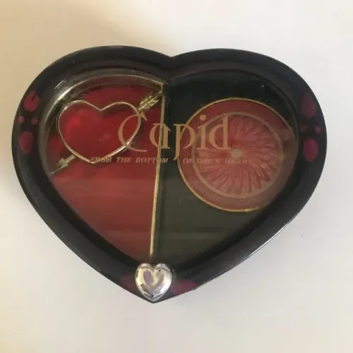 Porta Joias Caixa de Música da Cupid Vintage