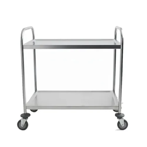 Carro Hotel Com 2 Prateleiras 900x500x900MM Aço Inox 201 Urumax
