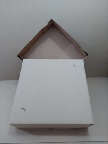 Caixas quadradas 26x26x7 salgados e massas 