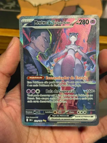Mewtwo ex da Equipe Rocket (231/182)