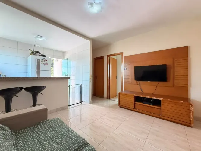 Apartamento de 2 quartos 1 banheiro 1 vaga