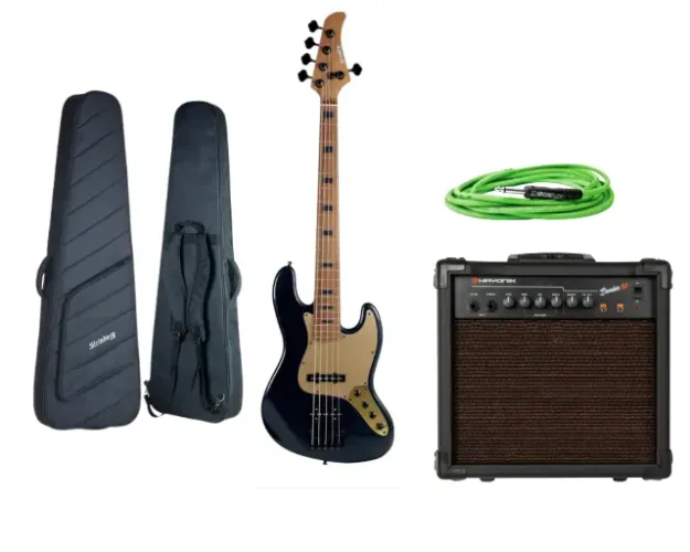Baixo Strinberg Jbs155ad Sig. Aninha Deleones+capa acolchoada+cubo hayonik 30w+cabo