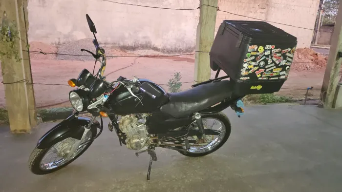 Moto YBR factor 125 ano 2009 preto