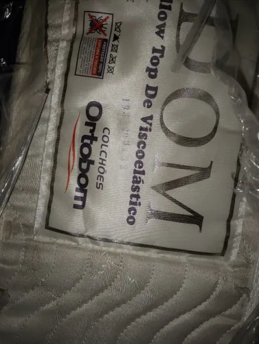 Colchão King Size Ortobom Freedom - Pillow Top Viscoelástico e Molas Ensacadas