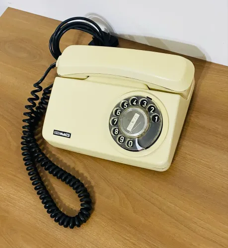 Telefone Antigo De Disco Gte Multitel Anos 80