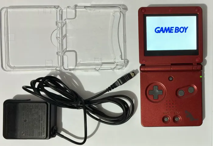 Game boy Advance SP tela ips Pokémon Groudon + carregador original
