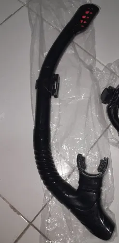 Snorkel cano respirador para mergulho pesca sub natação no mar
