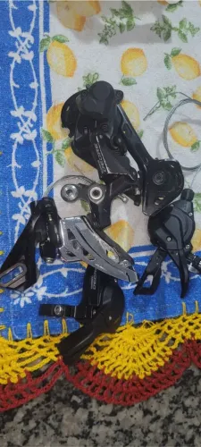 Shimano Deore RD-M5120 / FD-M5100 + Passador Dianteiro