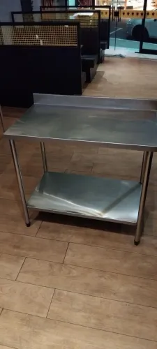 Cozinha Industrial Mesa de Apoio Inox