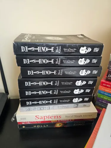 Coleção Death Note Black Edition completa