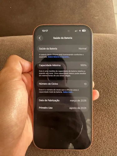 iPhone 17 pro 256gb Laranja