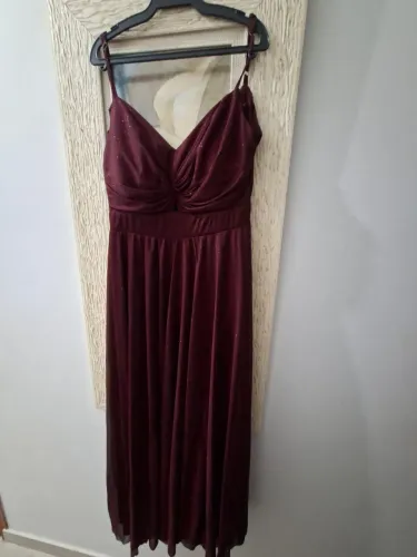 Vestido de Festa Marsala - Tamanho 46