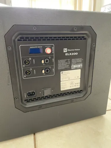Subwoofer ativo EV 1.200w