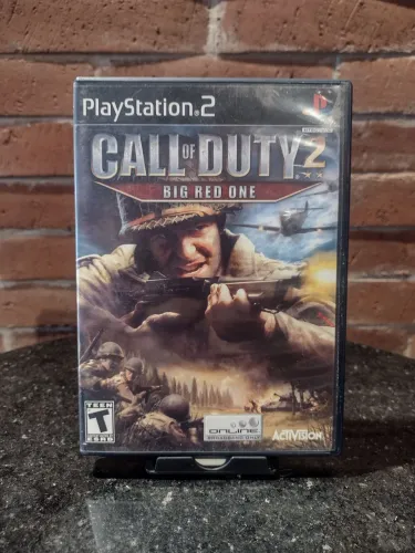 Jogo original PS2 Game Call Of Duty 2 The Big Red One NTSC