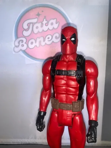 Boneco deadpool 30 cm original hasbro ótimo estado