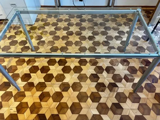 Mesa de vidro (Tokstok)