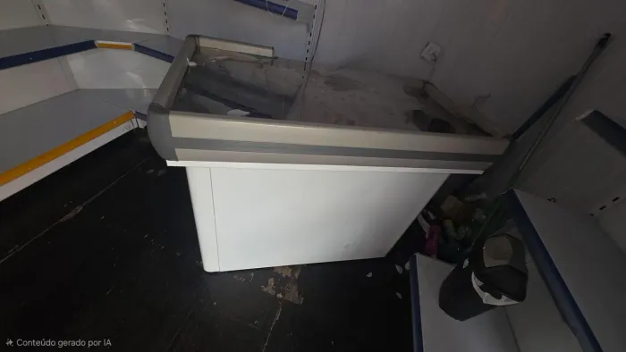 BALCÃO DE INOX