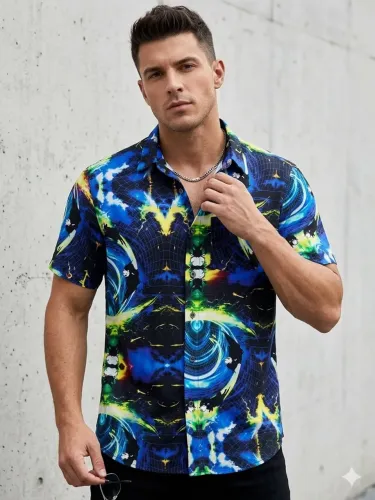 Camisa da marca lost E botão lost. TAM. G.