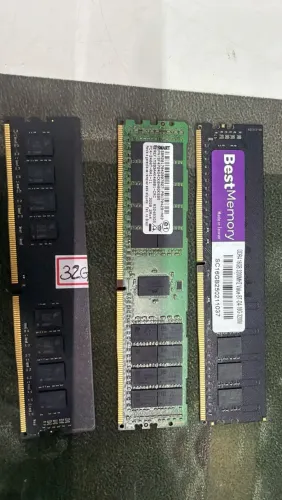 Memória 32gb e 16gb DDR4 PC